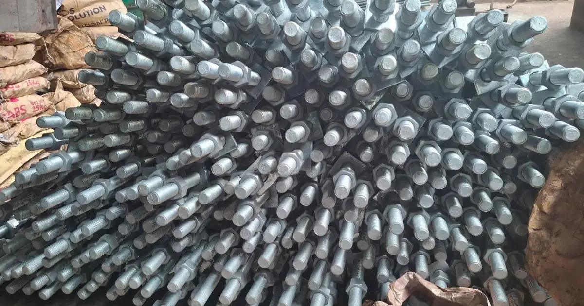 Lô bulong đai ốc mạ kẽm số lượng lớn sản xuất theo tiêu chuẩn ASTM