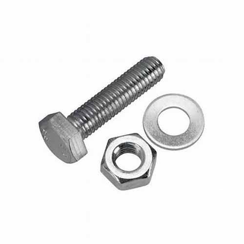 Bulong, đai ốc lục giác và long đen phẳng COGA