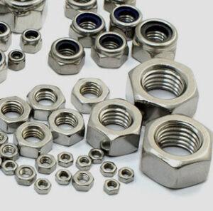 Đai ốc lục giác và đai ốc tự hãm (nylon insert) nhiều kích cỡ COGA