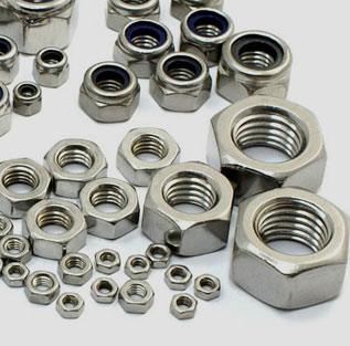 Đai ốc lục giác và đai ốc tự hãm (nylon insert) nhiều kích cỡ COGA